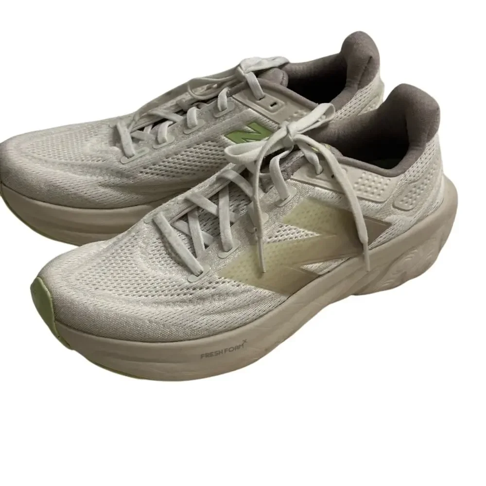 New Balance Women's Cream and Gray Athletic Shoes